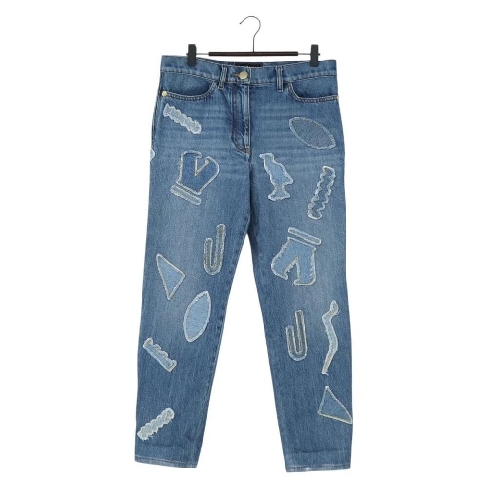 Chanel Canvas CC Pants Blue